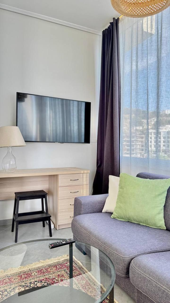 Апартаменты Viola Sea View Penthouse Саранда Экстерьер фото